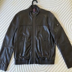 Tommy Hilfiger Brown Leather Jacket